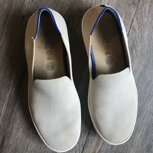 Rothy’s Sneaker Slip On in Sand - Picture 2 of 5